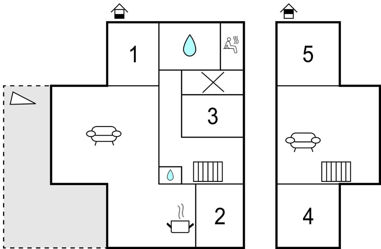 5 Bedroom Nice Home In Matredal Bagian luar foto